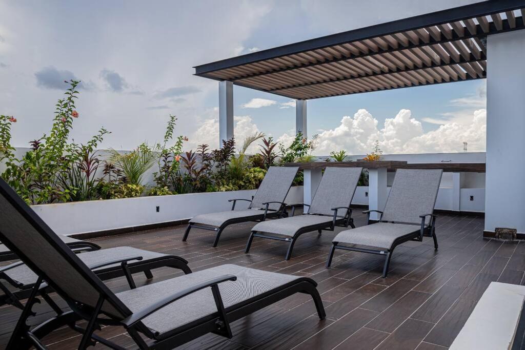 Apartamento Relaxconect-Freeparking-Fastwifi Playa del Carmen Exterior foto